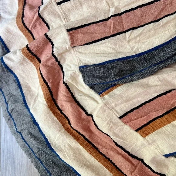 FREE PEOPLE | Striped Bloom Summer Strap Midi Sundress (L) - Picture 5 of 11